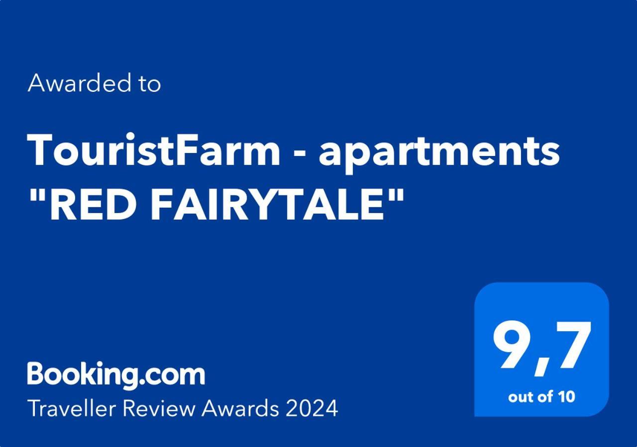 Touristfarm - Apartments "Red Fairytale" Marezige Eksteriør billede